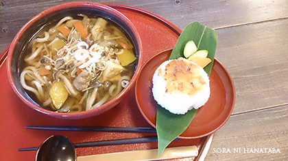 道の駅でひとりご飯を♪(新潟）