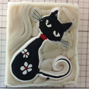 polymerclay cat