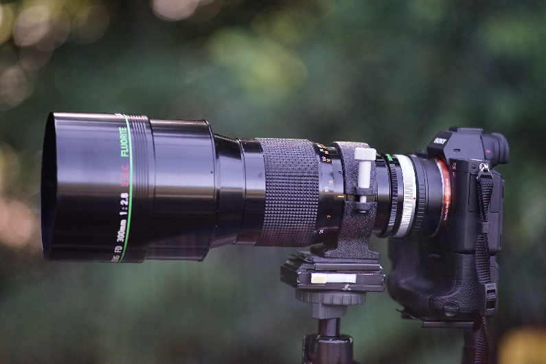 Canon FD 300mmF2.8 FLUORITE を使ってみる | カメラほんのかけだし