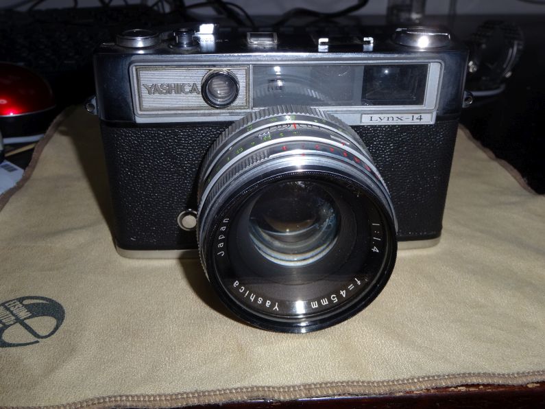 Yashica Linx-14のレンズをNEXマウントに改造する その1 Yashica Linx-14のレンズをNEXマウントに改造する その1