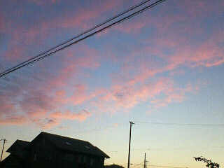 夕焼け雲