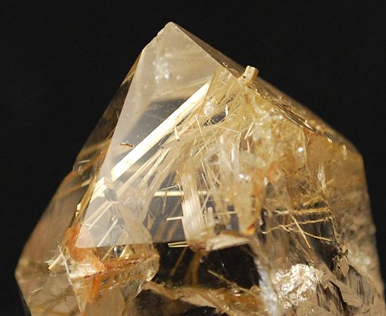 ☆別格高級品！来福開運秘宝⑥！極美！ルチル　クローライト　水晶　原石　クラスター ルチル入り水晶原石[T725-1024]