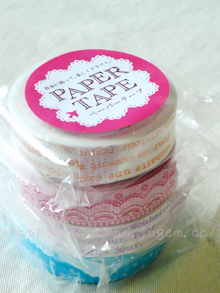 ダイソー セリア paper tape ペーパーテープ マスキングテープ mt 可愛い お得 安い
