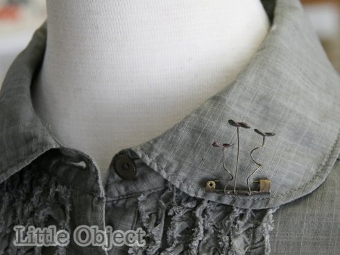 sprout broach - Little Object