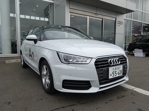 新型 Audi A1 A1 Sportback デモカー登場 Audi 札幌東 Official Blog