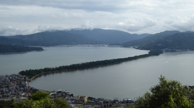 天橋立 傘松公園展望台から
