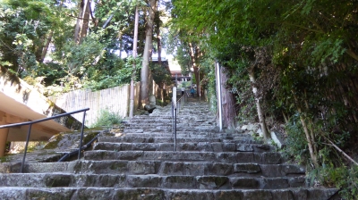 長命寺 階段
