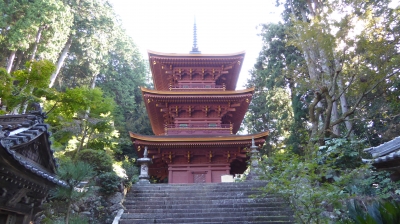 長命寺 三重塔