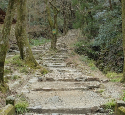 施福寺 山道