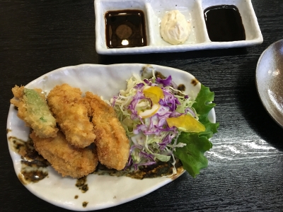 施福寺 カキフライ