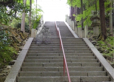 石山寺 階段