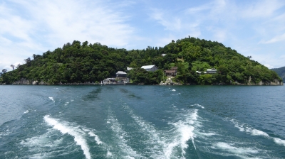 竹生島 船(帰り)