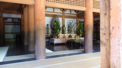 醍醐寺 金堂内部 金堂本尊薬師三尊(重文)