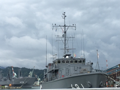 舞鶴港 船