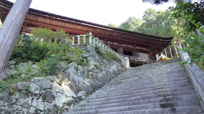 長命寺 階段last