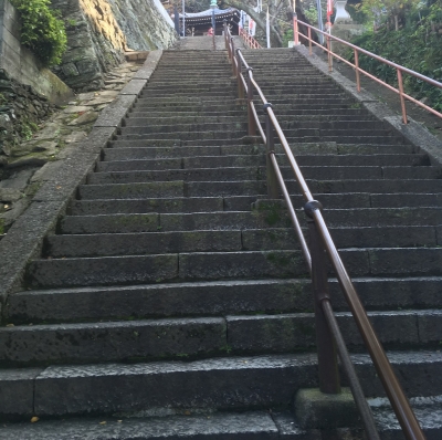 紀三井寺 階段