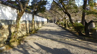 粉河寺 裏道
