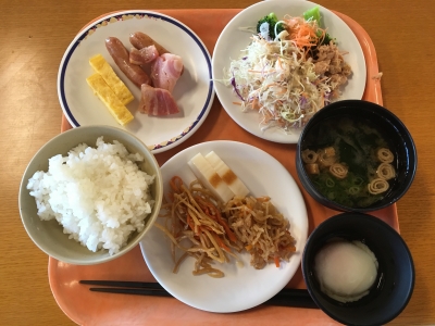 浦島 朝食