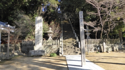 一乗寺 階段前