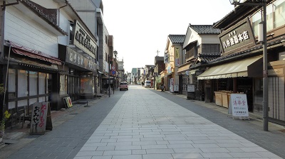 朝市通り・午後