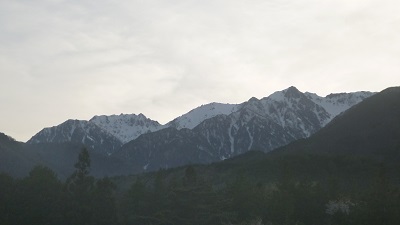 駒ヶ岳SAからの風景