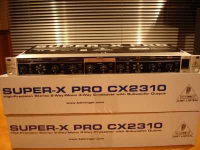 中古チャンデバ BEHRINGER ベリンガー CX2310 | 小川楽器のWeblog