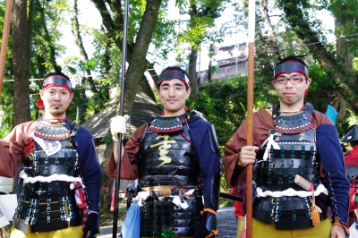 寄居北条祭り 3人