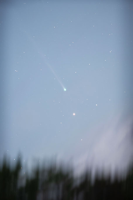ニシムラ彗星を撮影に遠征しました。 | 店長日記 天文ショップ スコーピオ