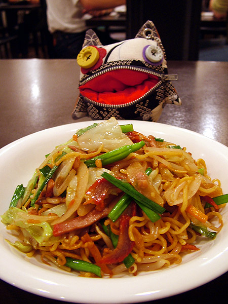 チャーシュー焼きそば