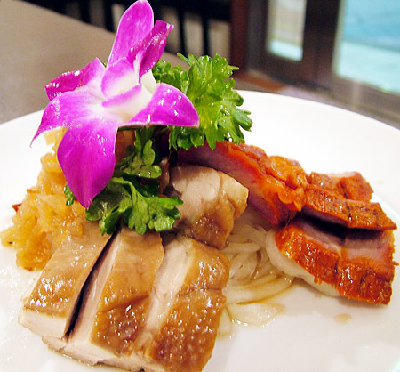 三種冷菜の盛り合わせ