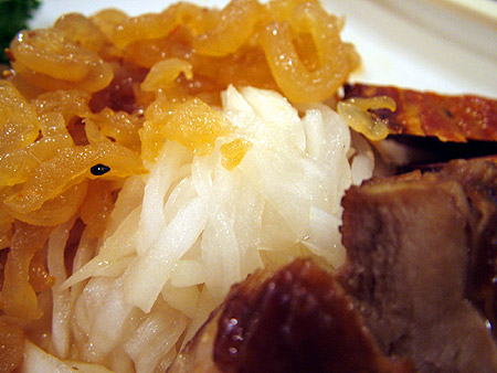 三種冷菜の盛り合わせ