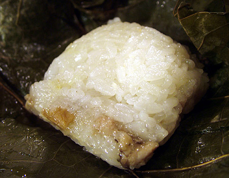ハスの葉包みご飯