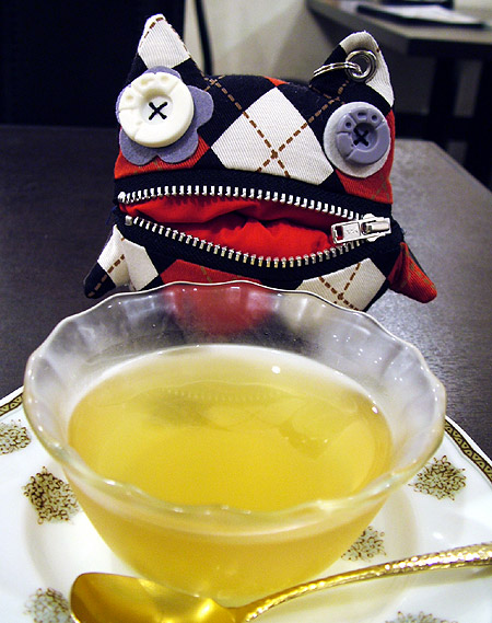 お茶ゼリー