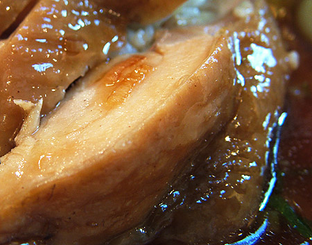 江南風鶏肉の煮込み丼
