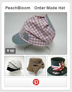 オーダー帽子 Pinterest