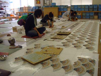 表参道うかい亭制作風景7