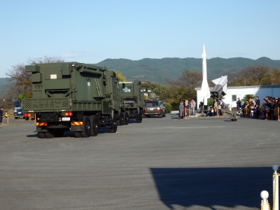 ペトリオット(PAC3)訓練展示:航空自衛隊高良台分屯基地 ペトリオット(PAC3)訓練展示:航空自衛隊高良台分屯基地