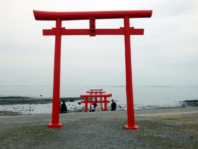 大魚神社の海中鳥居 | はんの正信堂 店主のブログ