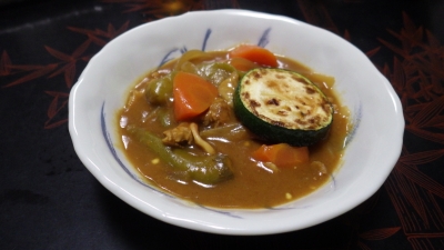 140829夏野菜カレー