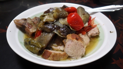 豚肉と夏野菜のラタトゥーユ風