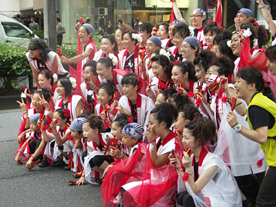スーパーよさこい2008原宿表参道元氣連
