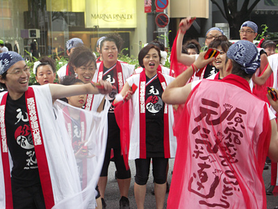 スーパーよさこい2008原宿表参道元氣連