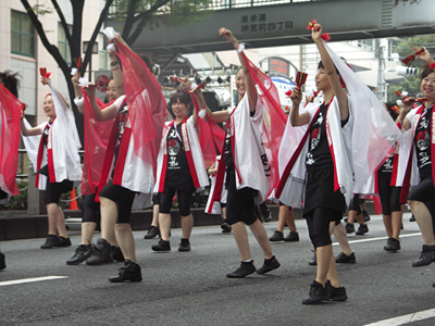 スーパーよさこい2008原宿表参道元氣連