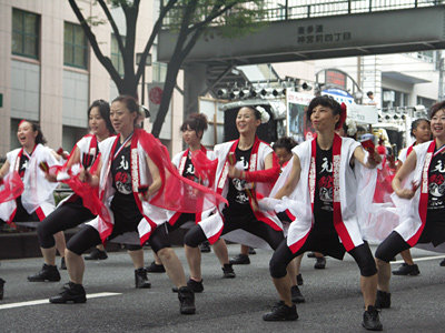 スーパーよさこい2008原宿表参道元氣連