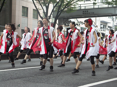 スーパーよさこい2008原宿表参道元氣連