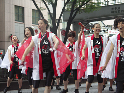 スーパーよさこい2008原宿表参道元氣連