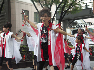 スーパーよさこい2008原宿表参道元氣連