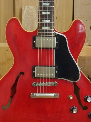 □Gibson ES-335 のピックアップ交換 | ギターワークス・エイトのブログ