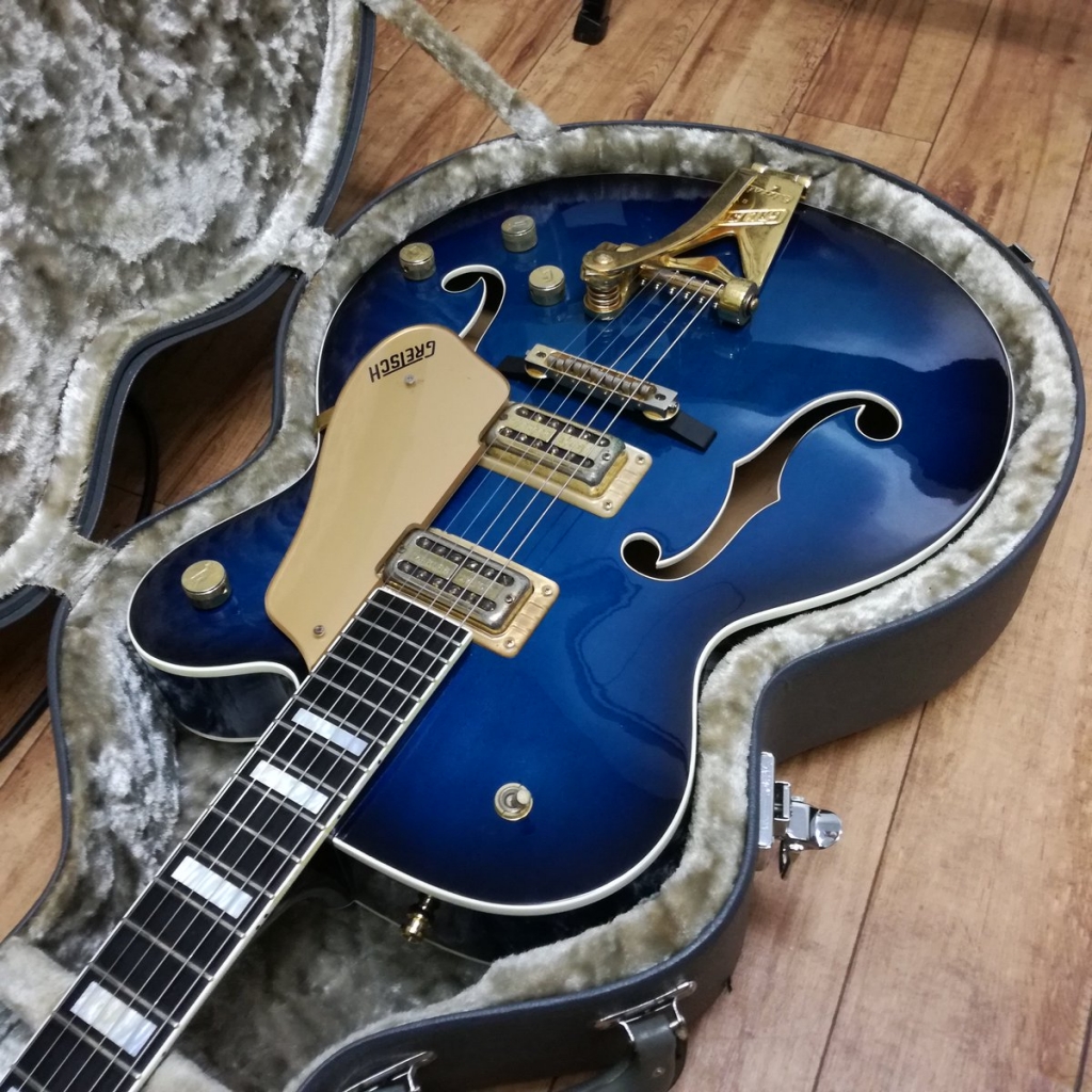 □GRETSCH 6120 Nashville BS ピンド・ブリッジ加工やビグスビー □GRETSCH 6120 Nashville BS ピンド・ブリッジ加工やビグスビー