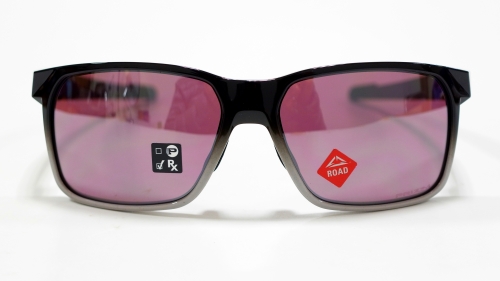 ✨極美品✨ オークリー PORTAL X サングラス PRIZM カラーレンズ Portal X Prizm Ruby Polarized Polished Black アイウェア